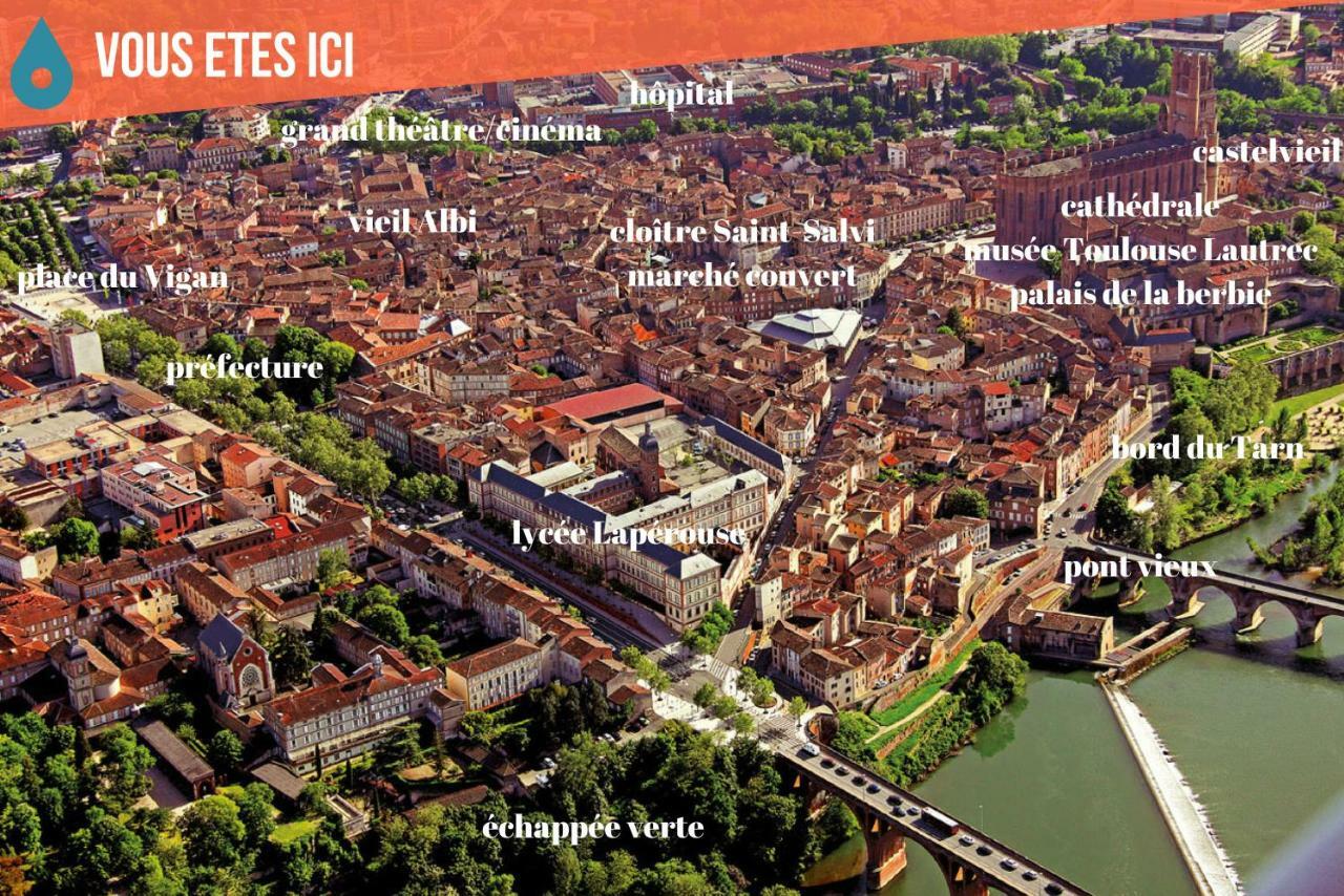 Premium Appart Albi Exterior foto